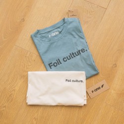 Męski T-shirt F-ONE Foilculture Biały