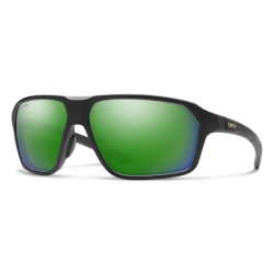 Okulary przeciwsłoneczne Smith Pathway Chromapop Czarno zielone