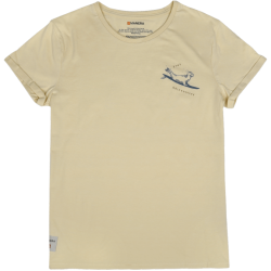 Damski T-shirt Manera Seal Żółty