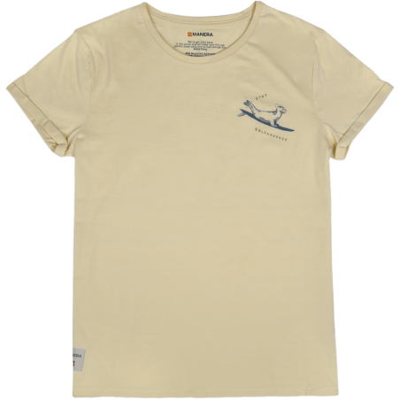 Damski T-shirt Manera Seal Żółty Kod produktu 22221-1000-SS-M