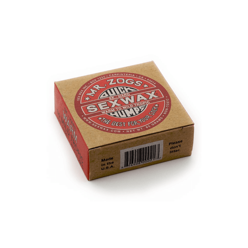 Wosk do deski surfingowej SEXWAX Czerwony 21-29 Stopni