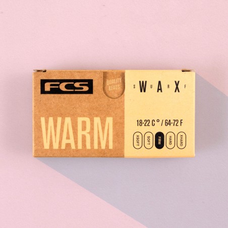 Wosk do surfingu FCS Surf Wax Warm 18-20'C Kod produktu: WXWRM