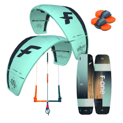 Zestaw kitesurfingowy F-ONE Bandit XVI + Linxbar + Trax + Pady/ Strapy Platinium 3