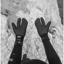 Rękawice neoprenowe MANERA MAGMA Lobster Glove 5 mm Czarne