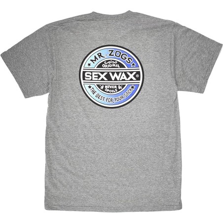 1 Koszulka SEX WAX T-shirt Szara kod produktu SX022GR-M