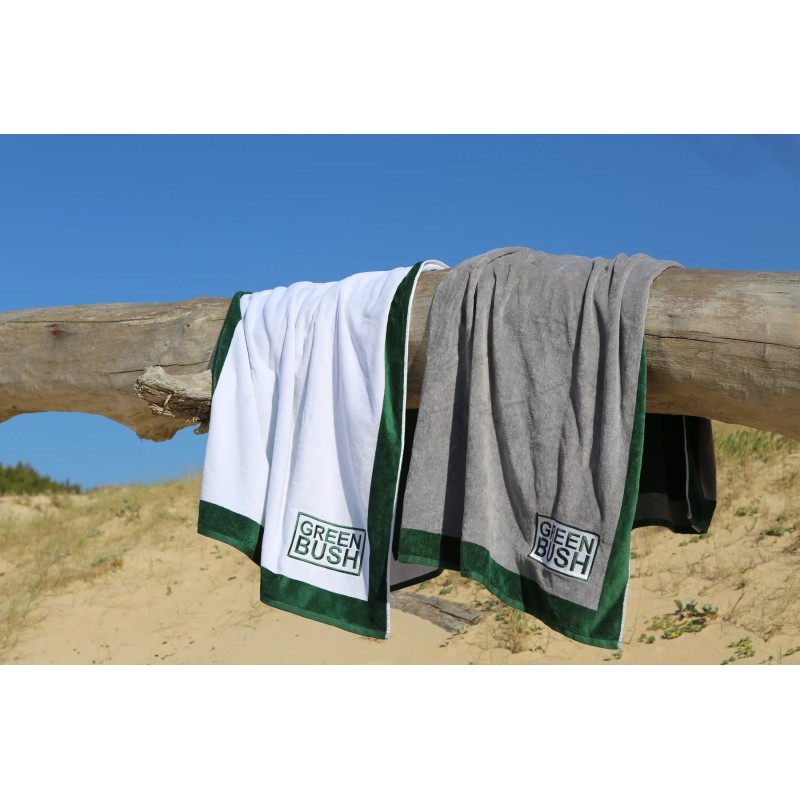 Ręcznik plażowy Greenbush Towel Biały