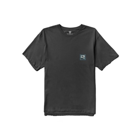 Męski t-shirt Vissla Sunrise Organic Czarny M4224SUN-PHA-M