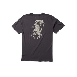 Męski t-shirt Vissla Parrodise SS Czarny