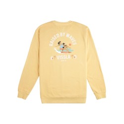 Bluza Vissla Offshore Pleasure Crew Żółta M6114OPC-BSR-S