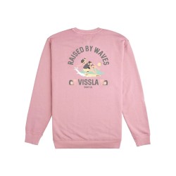 Bluza Vissla Offshore Pleasure Crew Różowa M6114OPC-DSR-S