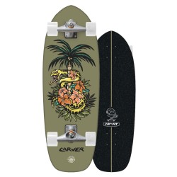 Deskorolka surfskate dla dzieci Carver Shark Bite Mini z truckiem C5 C1013511210