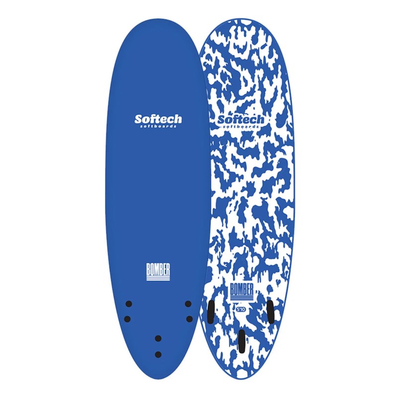 Softech Bomber 5'10 Niebieska Deska surfingowa