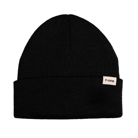 Czapka zimowa F-ONE Beanie - Czarna 77249-0401-A