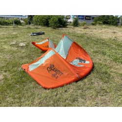 Używany Latawiec kitesurfingowy F-ONE Bandit S4 Pomarańczowy 7m kod produktu K65