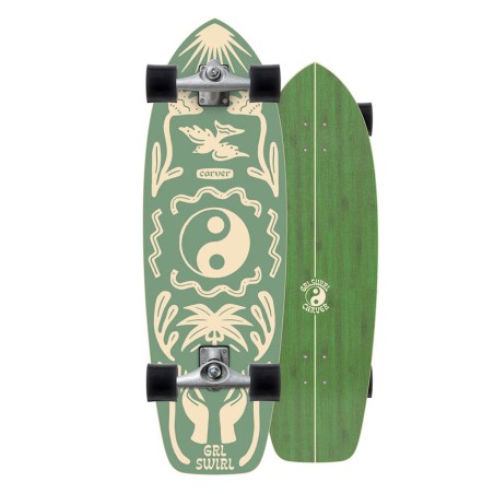 Deska Surfskate CARVER GRL Swirl Yang Yin 31" V3 CX, kod produktu: C1012011222