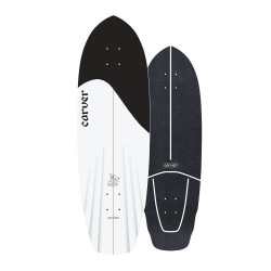 Blat do deski surfskate CARVER Black Tip 32.5" V4