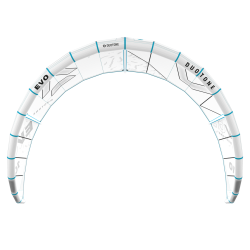 Latawiec kitesurfingowy DUOTONE Evo Concept Blue 2024, kod produktu: 44250-3033-05