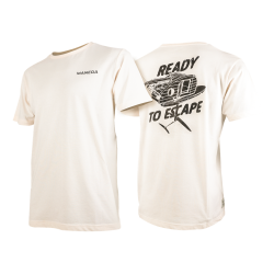 Koszulka MANERA Ready To Escape - Beżowa