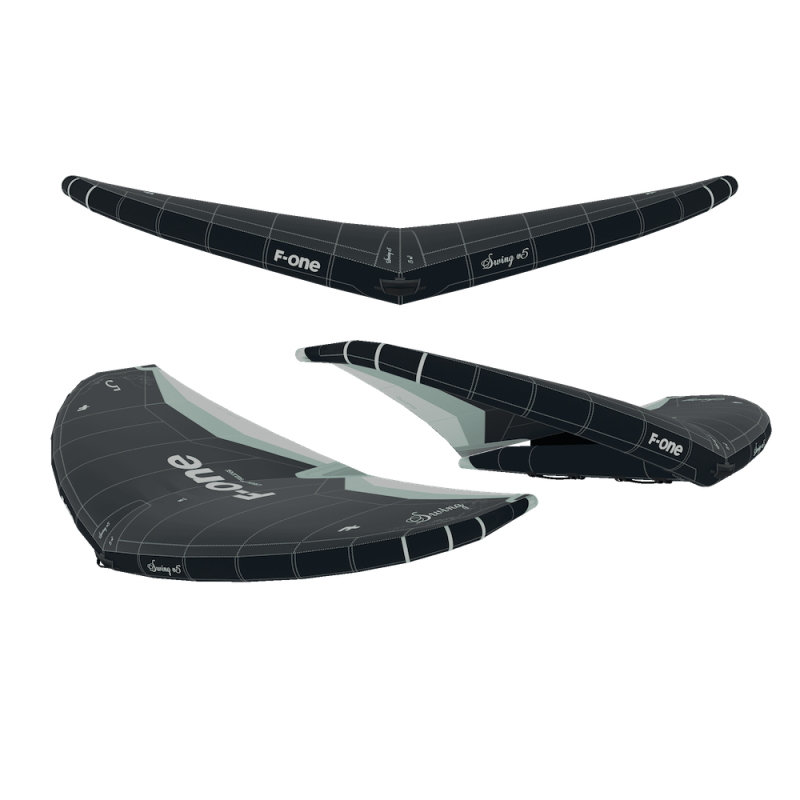 Skrzydło wingfoil F-ONE Swing V5 Czarne 77251-0801