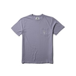 Męska koszulka Vissla Bat Bandito SS PKT Tee Fioletowa M4827BAT-DLI