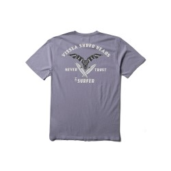 Męska koszulka Vissla Bat Bandito SS PKT Tee Fioletowa