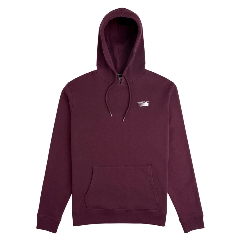 Bluza z kapturem Vissla Big Sky HD Fleece Bordowa M6187BIG-BUR