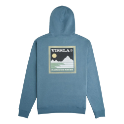Bluza z kapturem Vissla Big Sky HD Fleece Niebieska