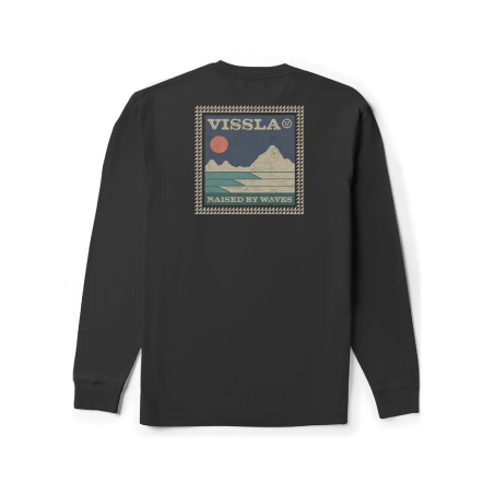 Longsleeve Vissla Big Sky Premium LS PKT Tee Czarny M4867BIG-PHA