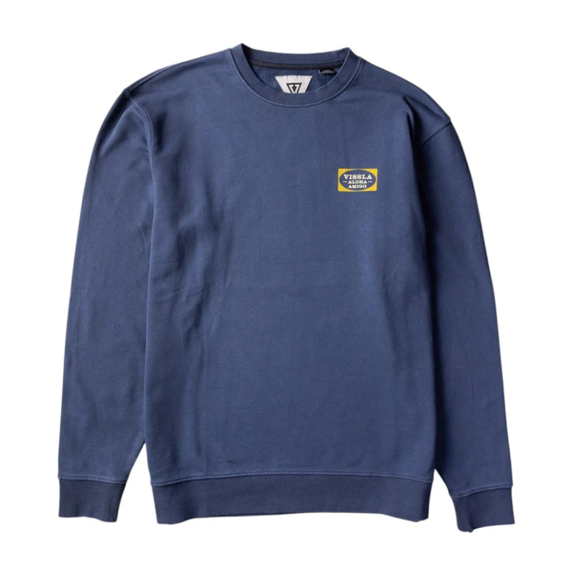 Bluza bez kaptura Vissla Offshore Eco Crew Granatowa M6087OFC-NVL