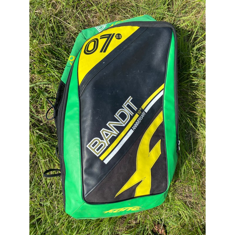 Używany latawiec kitesurfingowy F-ONE Bandit 2017 Żółty 7m U-JG3