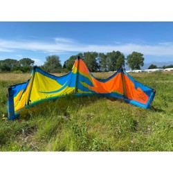 Używany latawiec kitesurfingowy F-ONE Bandit 2017 Żółty 7m U-JG3