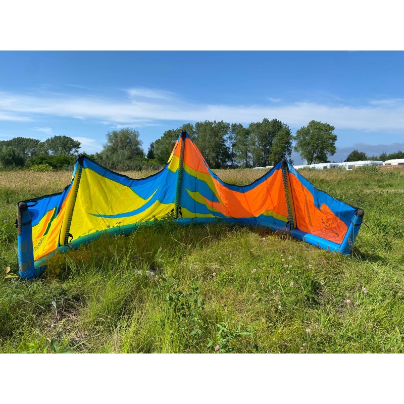 Używany latawiec kitesurfingowy F-ONE Bandit 2017 Żółty 7m U-JG3