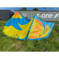 Używany latawiec kitesurfingowy F-ONE Bandit 2017 Żółty 7m U-JG3
