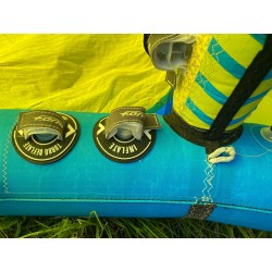 Używany latawiec kitesurfingowy F-ONE Bandit 2017 Żółty 7m U-JG3