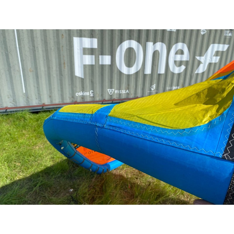 Używany latawiec kitesurfingowy F-ONE Bandit 2017 Żółty 7m U-JG3