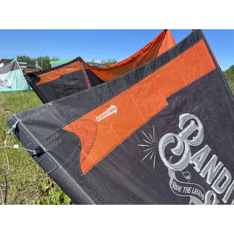 Używany Latawiec kitesurfingowy F-ONE Bandit S4 9m Czarny G-RN3