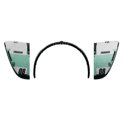 Latawiec kitesurfingowy F-ONE TRIGGER V2 TEC - Miętowy, kod produktu: 77251-0301