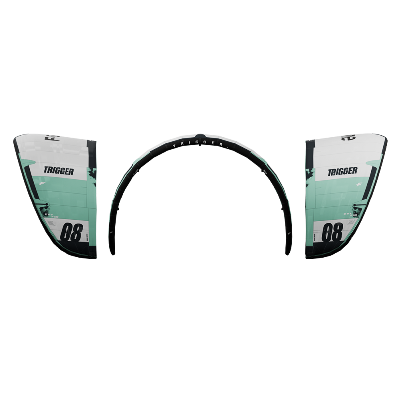 Latawiec kitesurfingowy F-ONE TRIGGER V2 TEC - Miętowy, kod produktu: 77251-0301