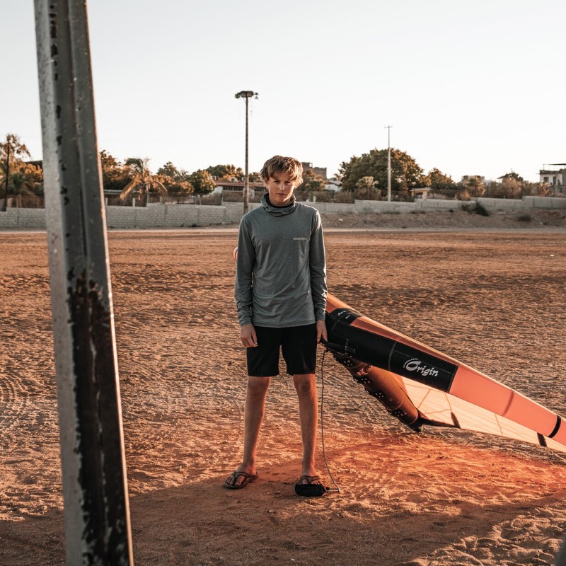 Lycra na wodę MANERA Wetshirt Sunshell HD Szara, kod produktu: 22255-1100-M