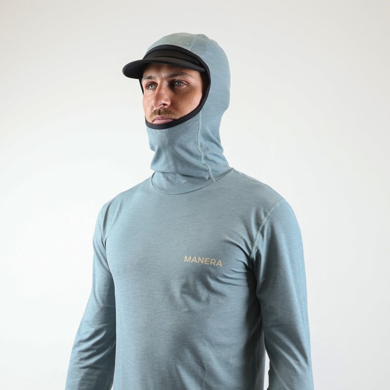 Lycra na wodę MANERA Wetshirt Sunshell HD Szara, kod produktu: 22255-1100-M