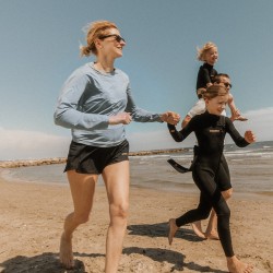 Damska lycra na wodę MANERA WMN Wetshirt Sunshell LS Szara, kod produktu: 22255-1200-M