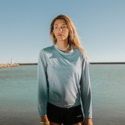 Damska lycra na wodę MANERA WMN Wetshirt Sunshell LS Szara, kod produktu: 22255-1200-M