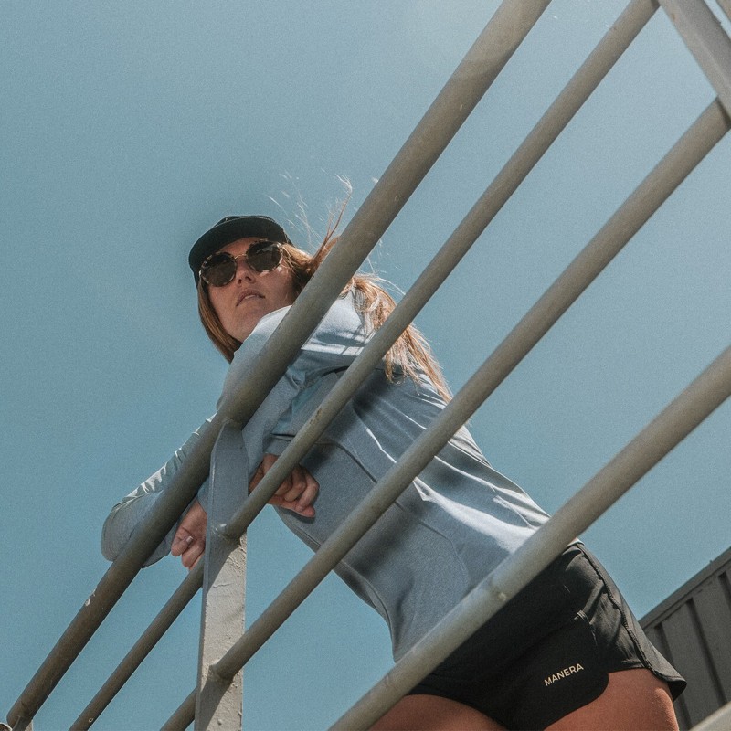 Damska lycra na wodę MANERA WMN Wetshirt Sunshell LS Szara, kod produktu: 22255-1200-M