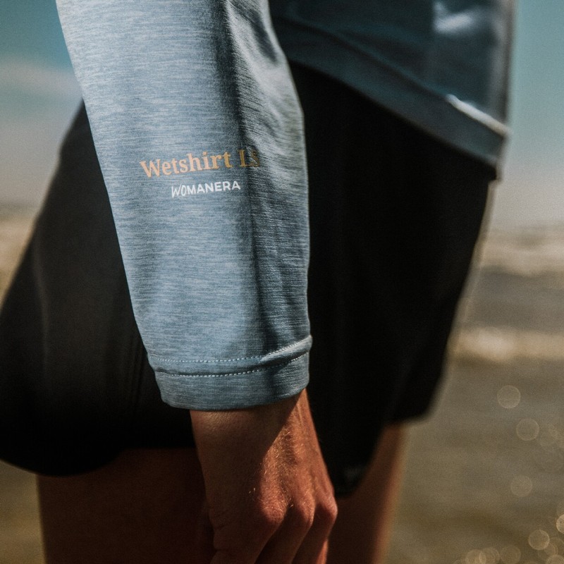 Damska lycra na wodę MANERA WMN Wetshirt Sunshell LS Szara, kod produktu: 22255-1200-M