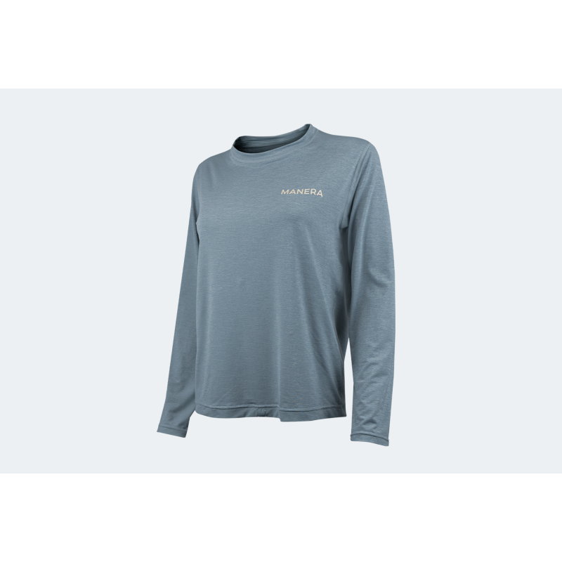 Damska lycra na wodę MANERA WMN Wetshirt Sunshell LS Szara, kod produktu: 22255-1200-M