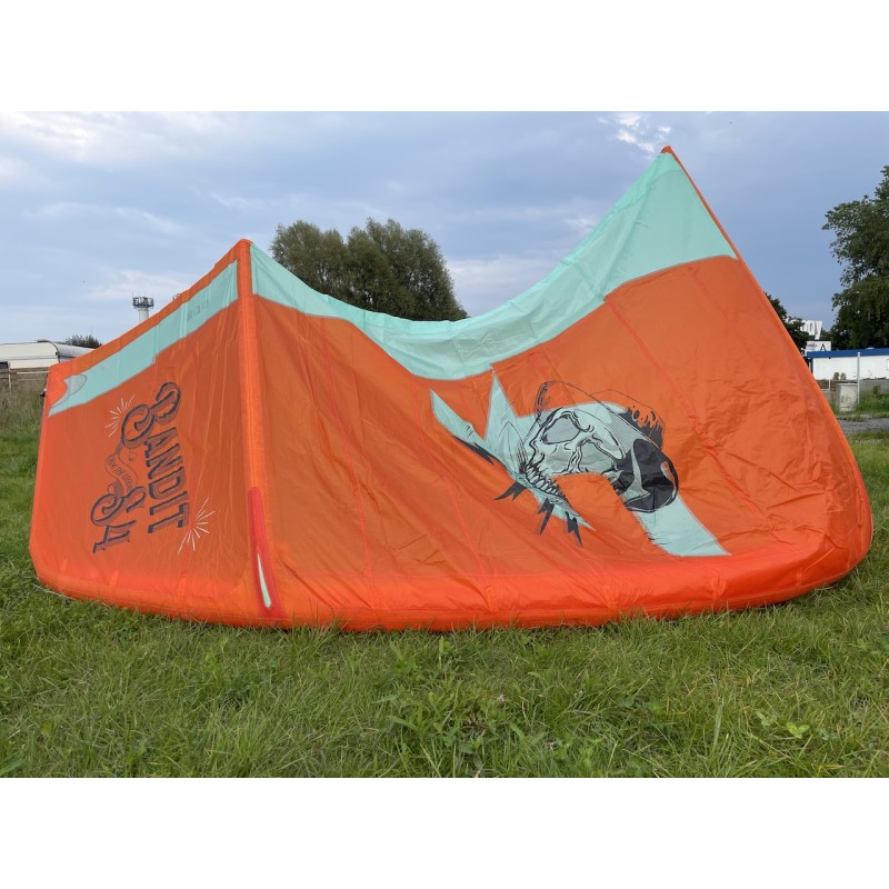 Używany Latawiec kitesurfingowy F-ONE Bandit S4 Pomarańczowy 11m