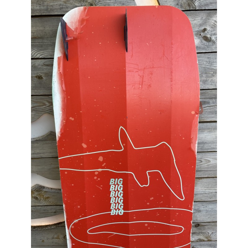 Używana Duża deska do kitesurfingu F-ONE Big One 160 cm Czerwona 2024