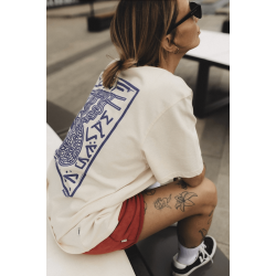 Koszulka SURF PEOPLE Surf Ramen Tee - Biała