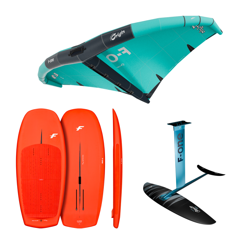 Zestaw wingfoil dla początkujących F-ONE Origin + Rocket ASC + Gravity FCT WINGSET-1