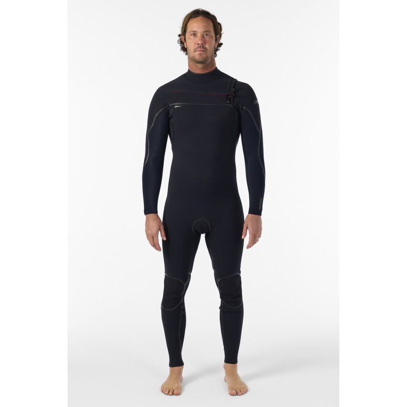 Męska pianka neoprenowa ONEILL MEN Hyperfreak Fire 4/3+ FZ Czarna 5661-A00